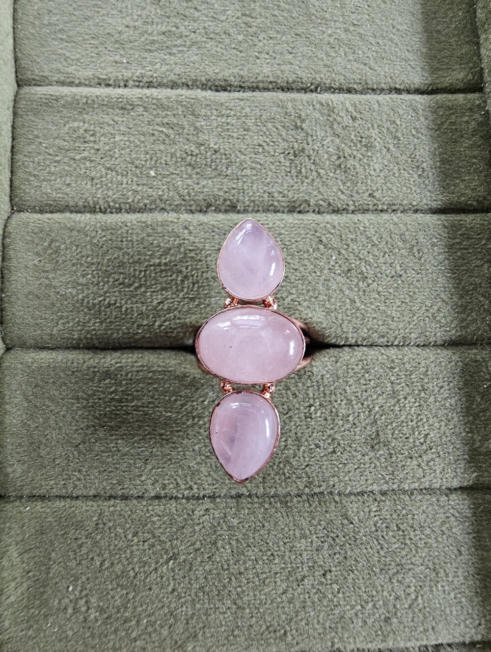 Copper Plated Ring Size 8
